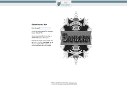 Sanborn database screen shot